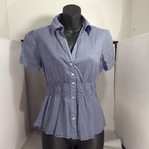 The Limited Blue Patterned Blouse 😍 Size S
